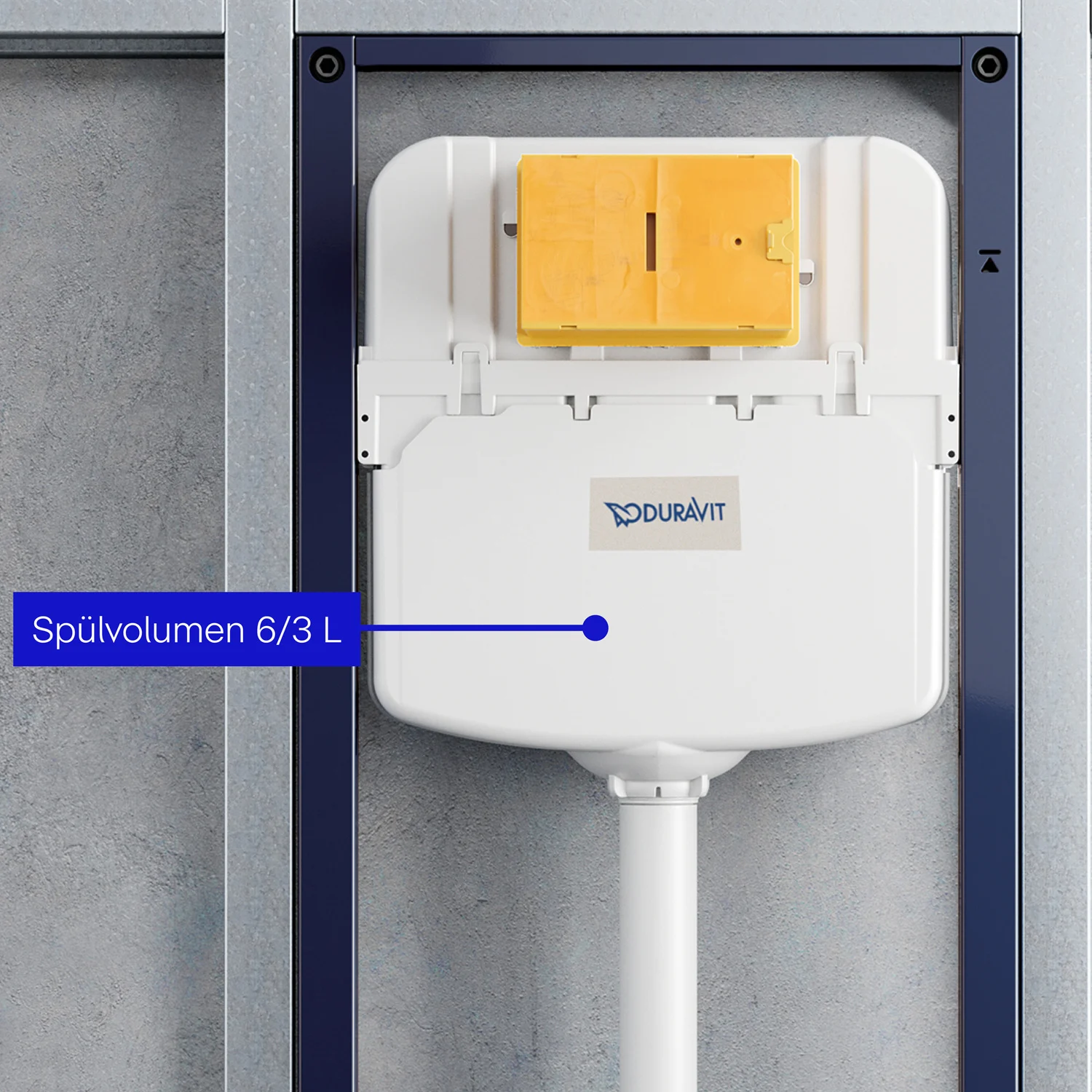 Duravit DuraSystem Installationselement Trockenbau für WC Basic Bild 3
