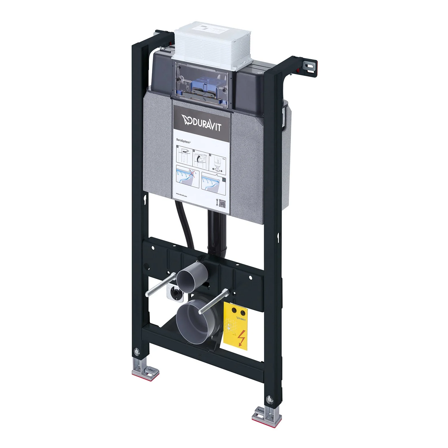 Duravit DuraSystem WC-Element, Standard 99 cm, pulverbeschichtet