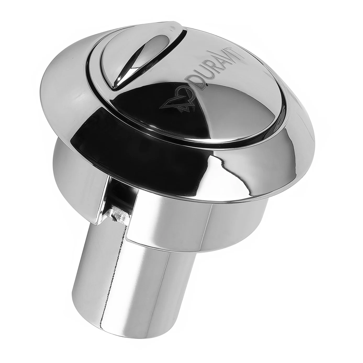 Wycięty przycisk z logo Duravit, Duravit