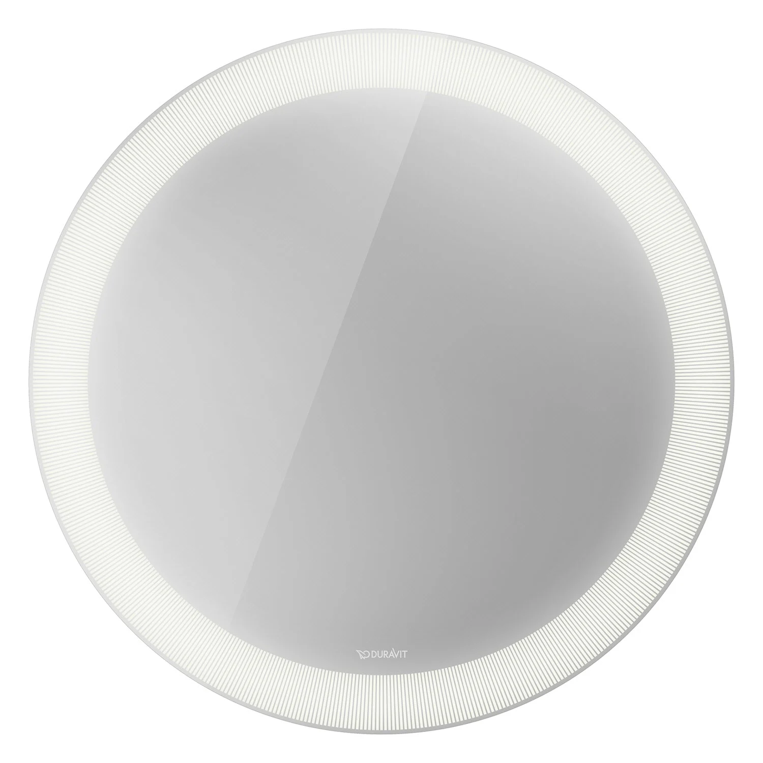 Okrągłe lustro z oświetleniem LED, widok z przodu, Duravit