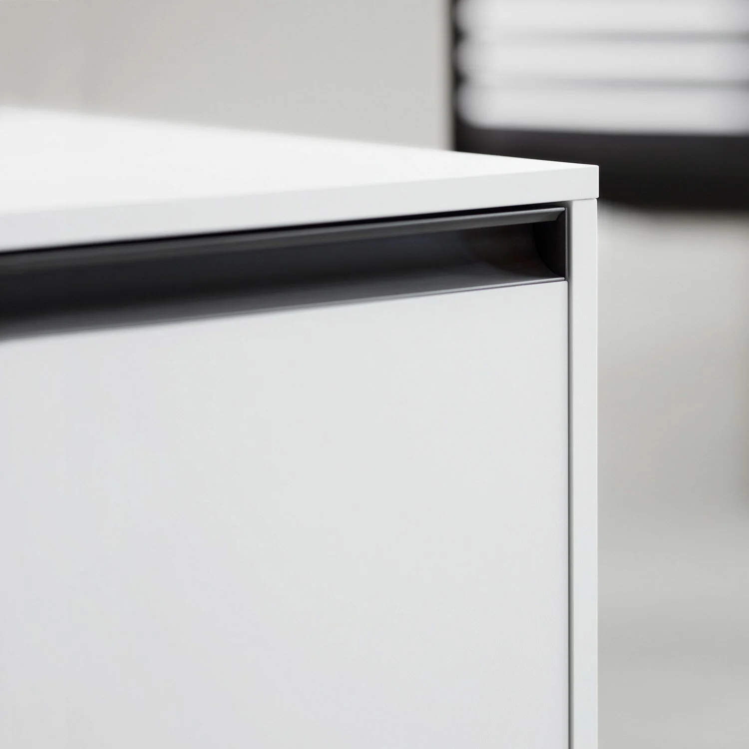 Duravit Ketho.2 Konsolenwaschtischunterbau wandhängend, 2 Auszüge, 80 cm Bild 2