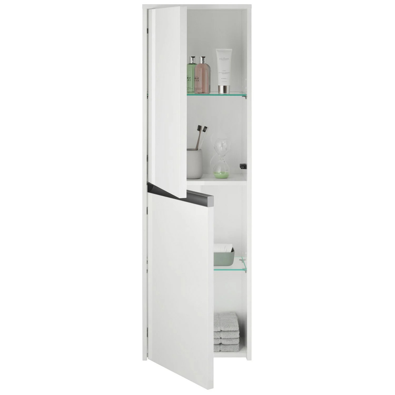 Duravit Ketho.2 Halbhochschrank 40 x 132 cm, Türanschlag links Bild 11