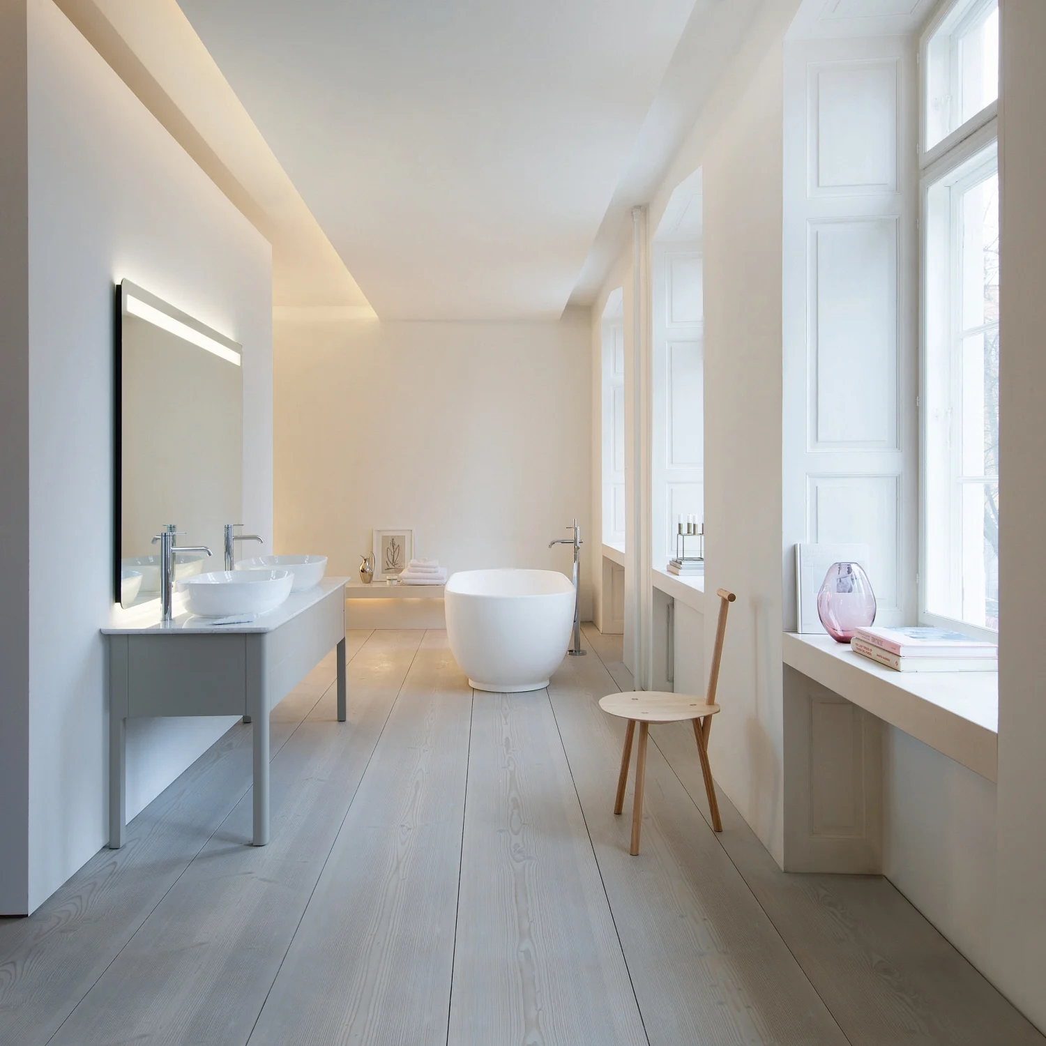 Duravit Luv Badewanne freistehend 160 x 75 cm, mit Überlauf Bild 6