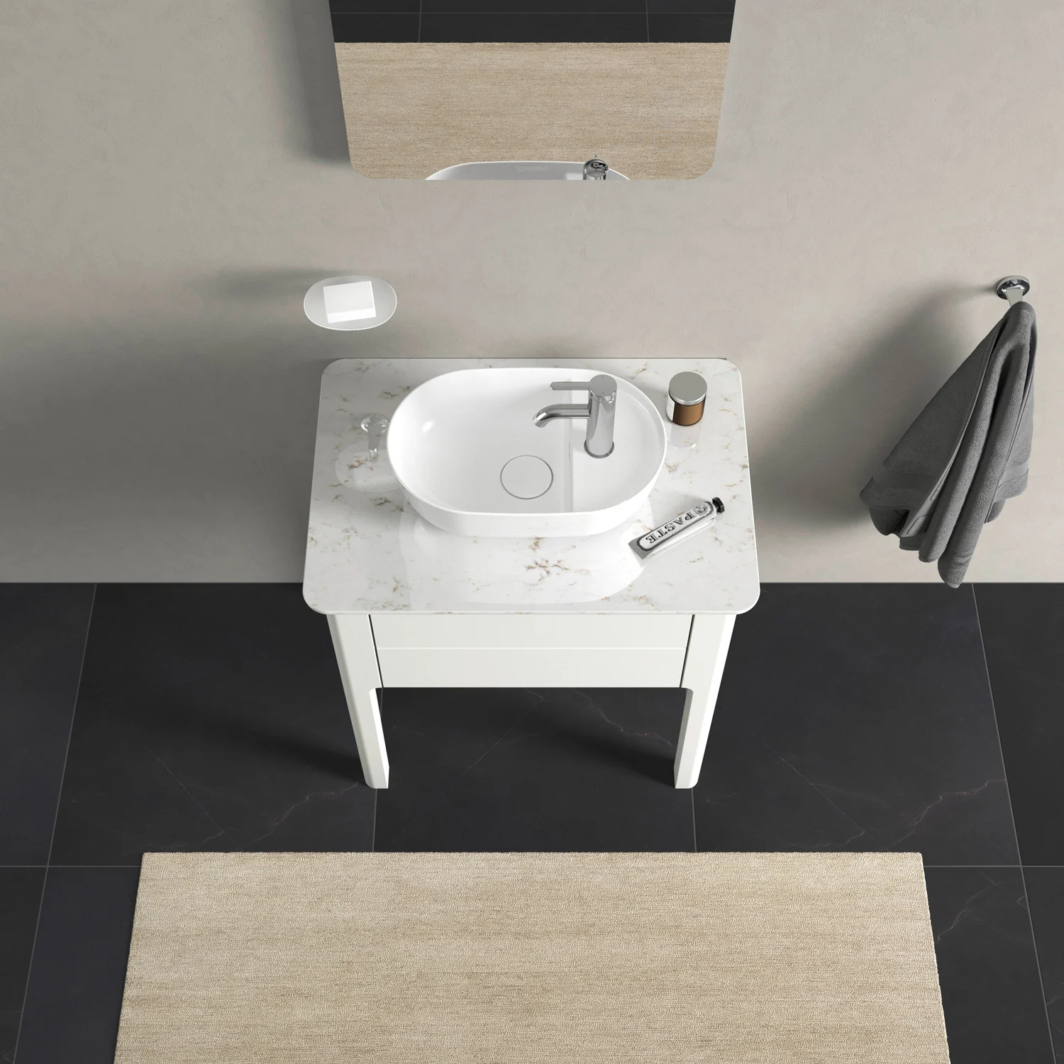 Duravit Luv Waschtischunterbau für Konsole stehend 63,8 x 74,3 cm Bild 7