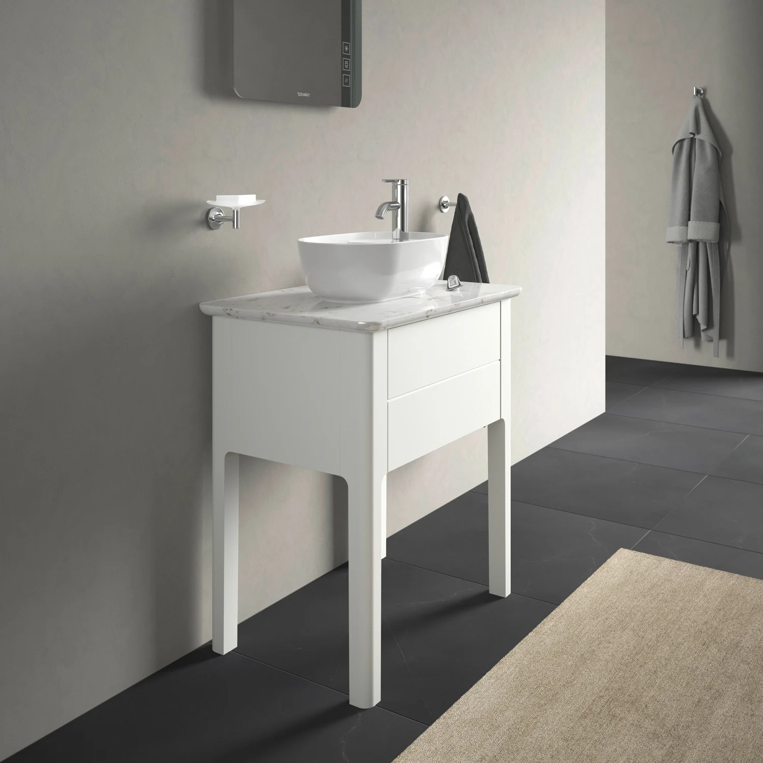 Duravit Luv Waschtischunterbau für Konsole stehend 63,8 x 74,3 cm Bild 8