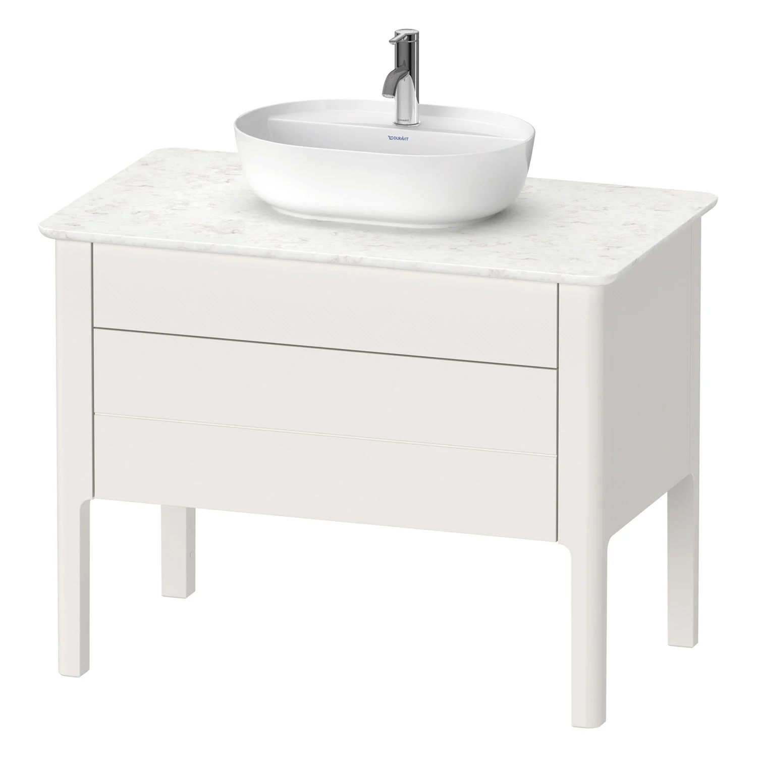 Duravit Luv Waschtischunterbau für Konsole stehend 93,8 x 74,3 cm Bild 2
