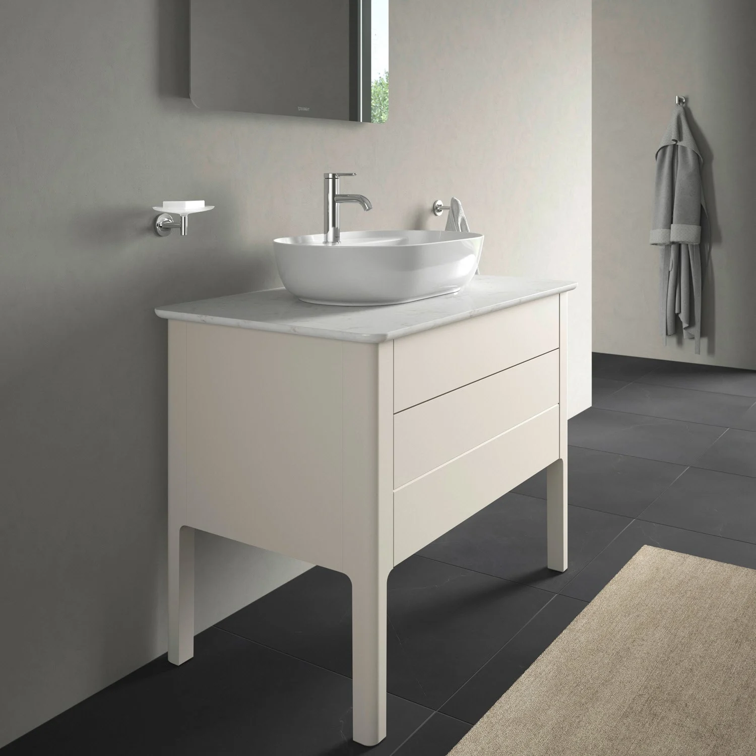Duravit Luv Waschtischunterbau für Konsole stehend 93,8 x 74,3 cm Bild 8