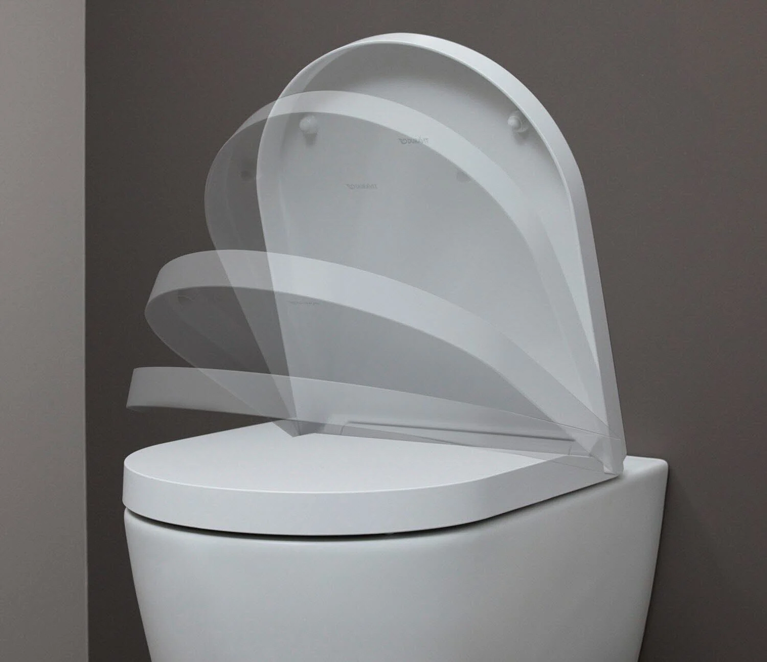 Deska sedesowa z mechanizmem wolnego opadania w ruchu, Duravit