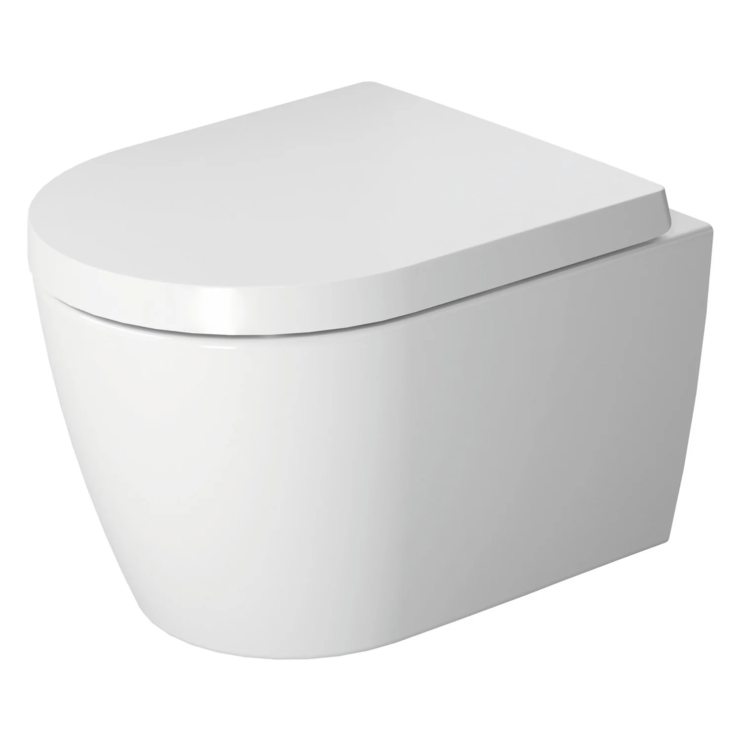 Duravit ME by Starck Wand-WC Compact Rimless mit HygieneGlaze Bild 2