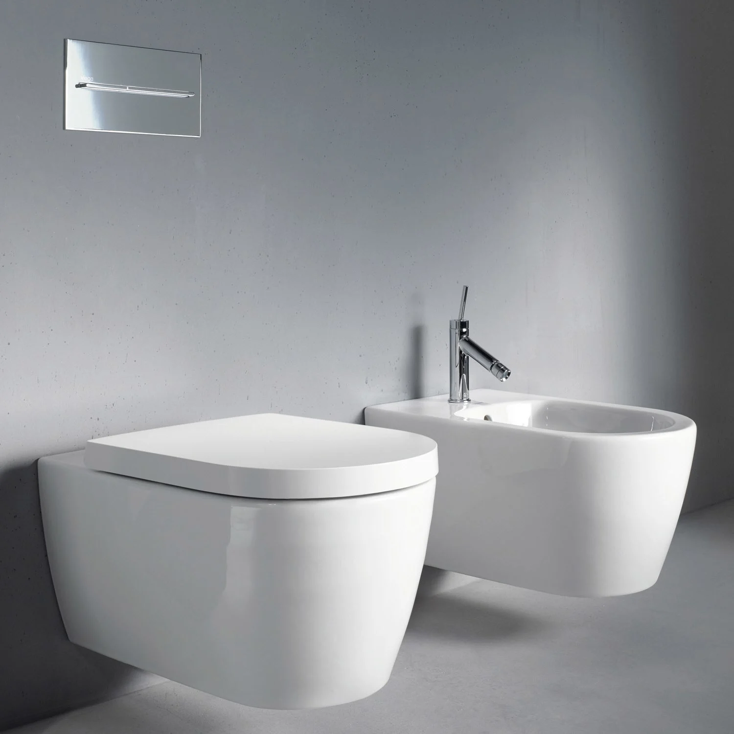 Duravit ME by Starck Wand-WC Rimless Set Bild 10
