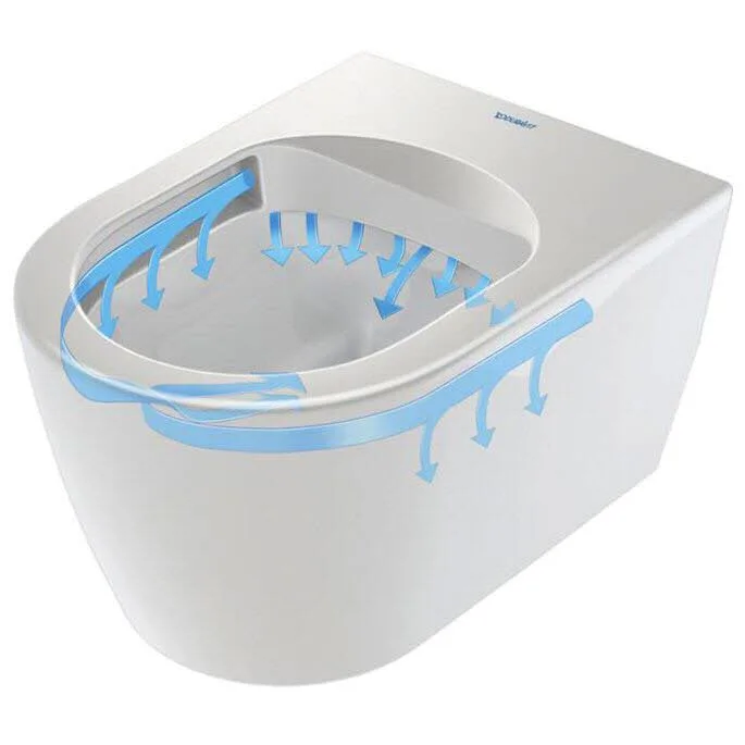 Duravit ME by Starck Wand-WC Compact Rimless Bild 3