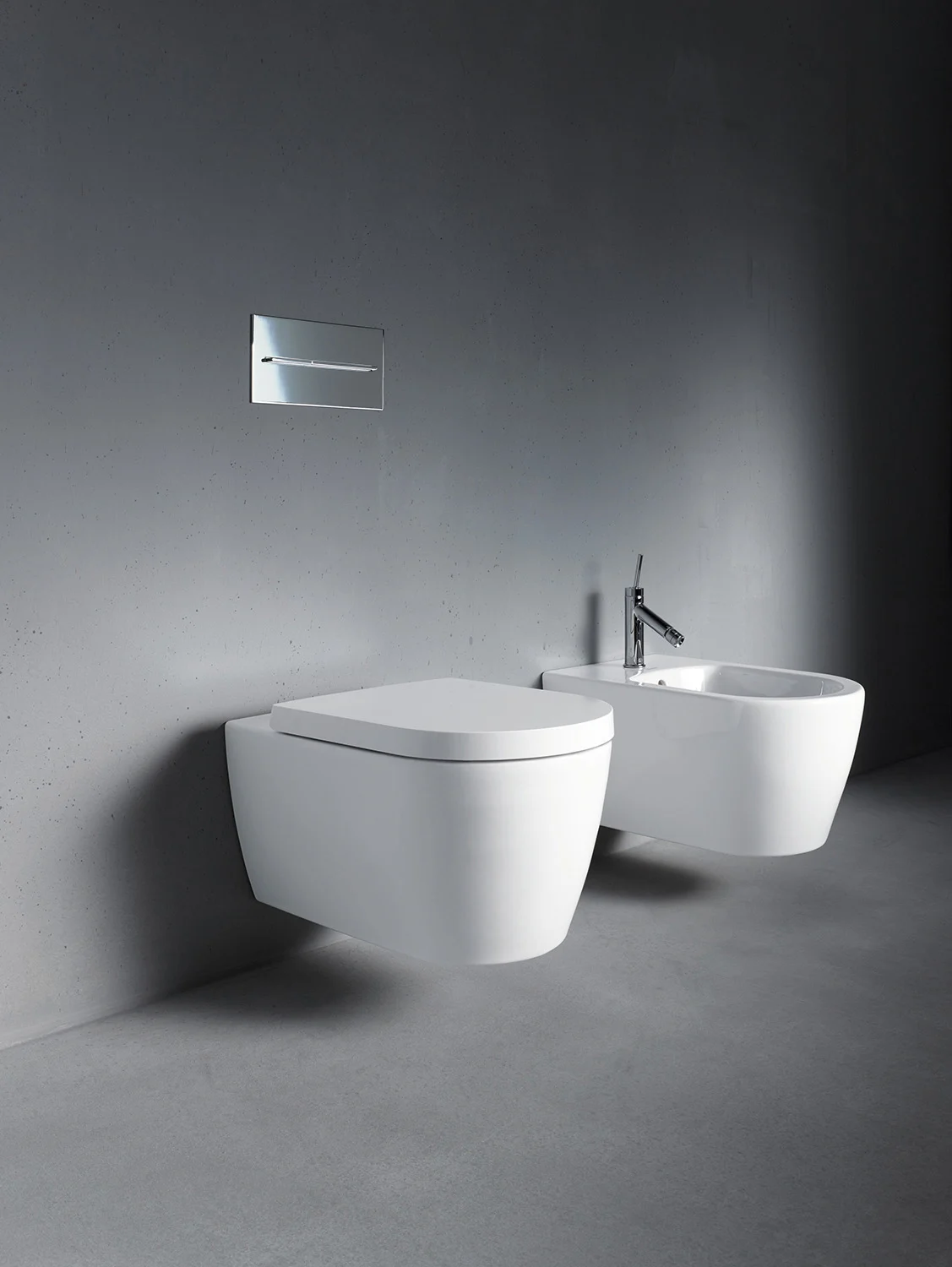 Duravit ME by Starck Wand-WC Rimless mit HygieneGlaze und HygieneFlush Bild 8