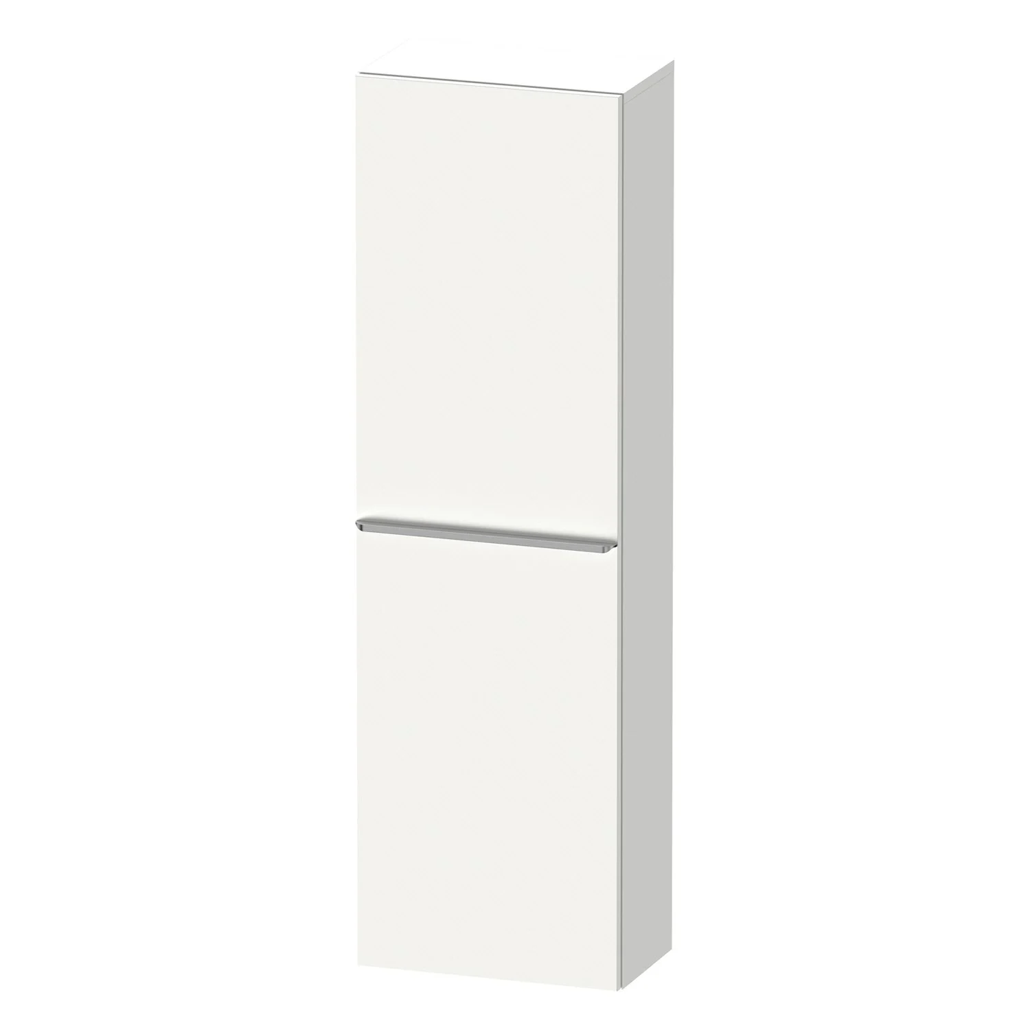 Duravit D-Neo Halbhochschrank 40 x 132 cm, 1 Tür Anschlag links, Griff edelstahl gebürstet