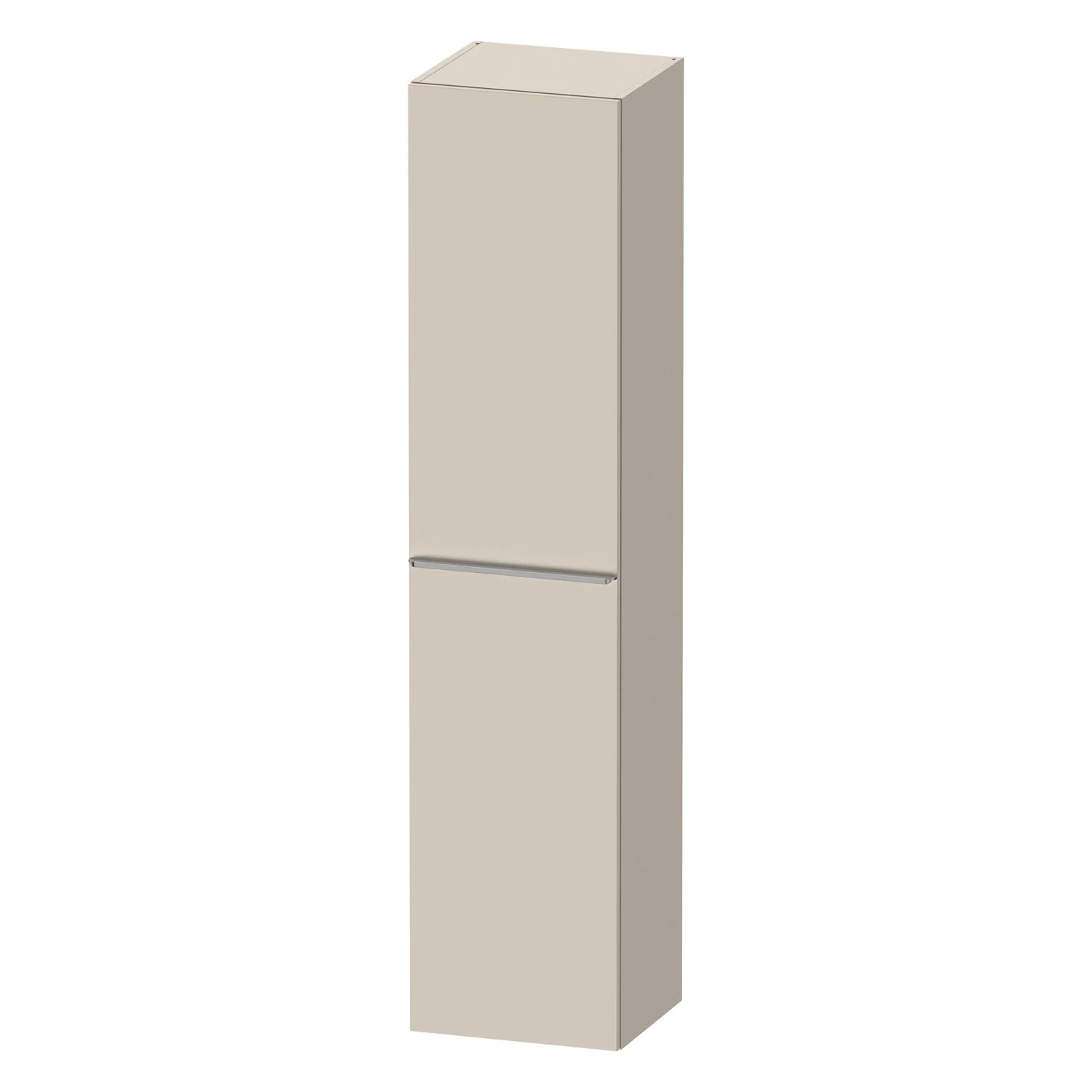 Duravit D-Neo Hochschrank 40 x 176 cm, 1 Tür Anschlag links, Griff edelstahl gebürstet