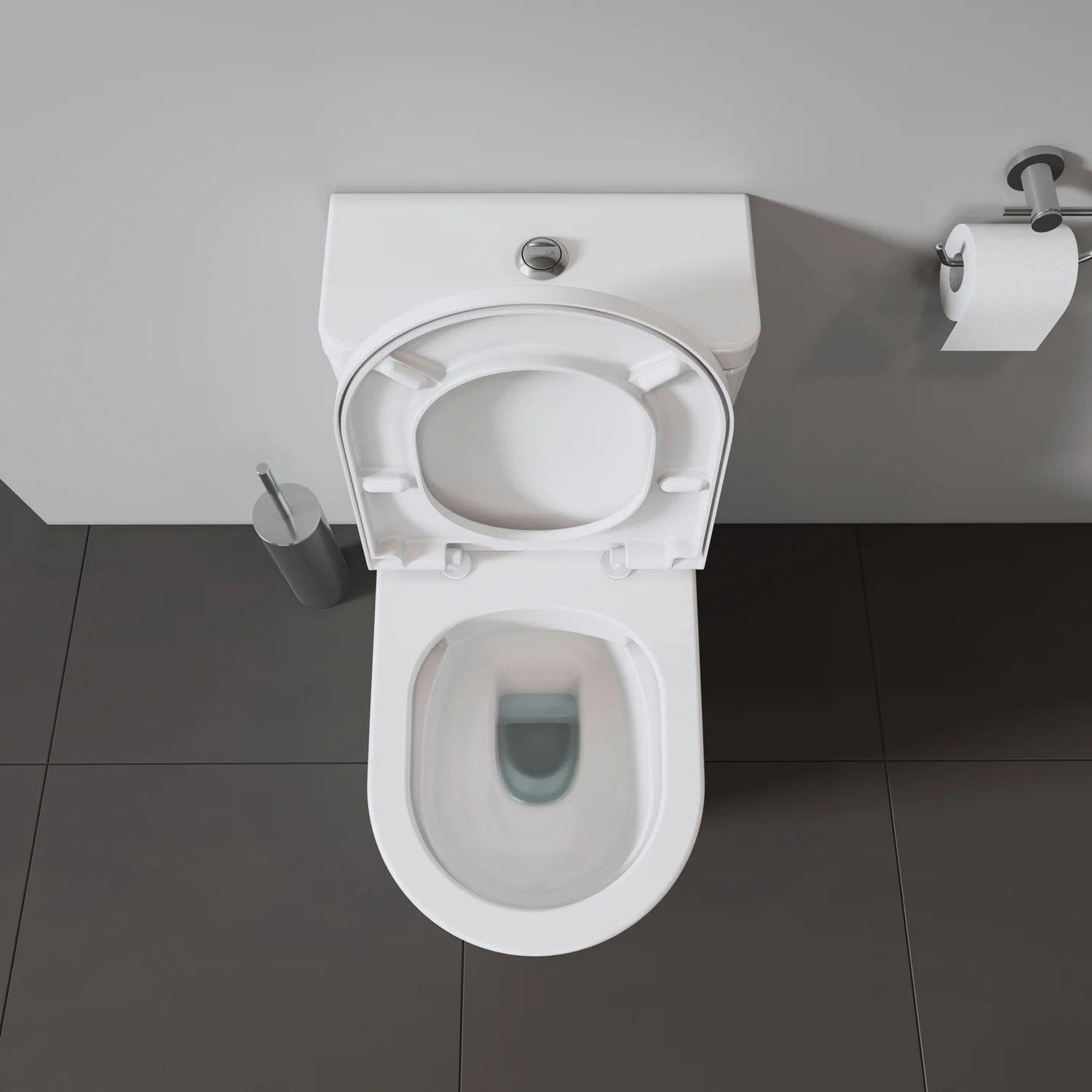 Duravit D-Neo Stand-WC Rimless für Kombination mit Aufsatzspülkasten Bild 10