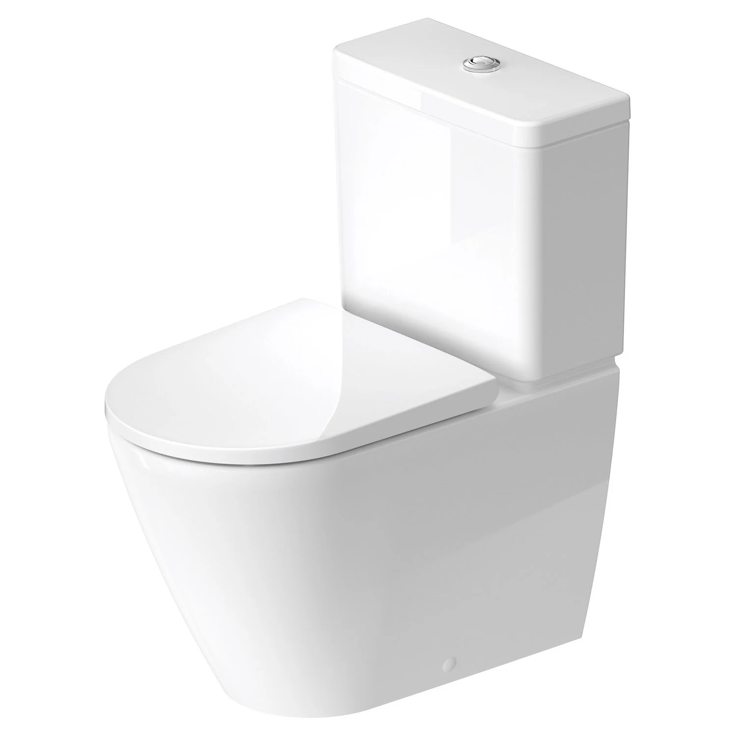 Duravit D-Neo Stand-WC Rimless für Kombination mit Aufsatzspülkasten Bild 2