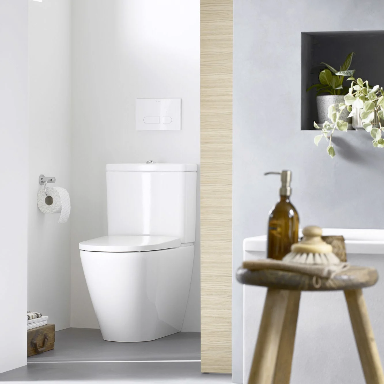 Duravit D-Neo Stand-WC Rimless für Kombination mit Aufsatzspülkasten Bild 12