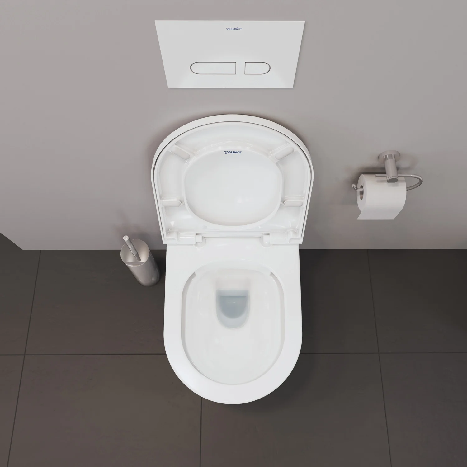 Duravit D-Neo Wand-WC Rimless, Tiefspüler Bild 7