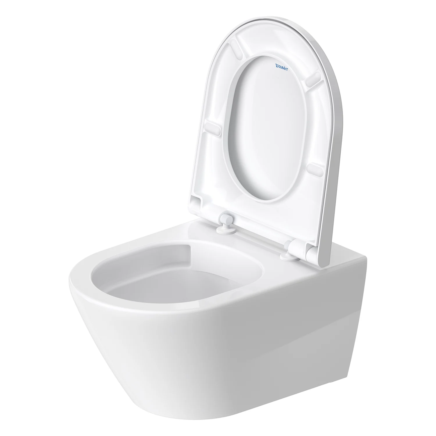 Duravit D-Neo Wand-WC Rimless, Tiefspüler, mit Durafix Bild 10