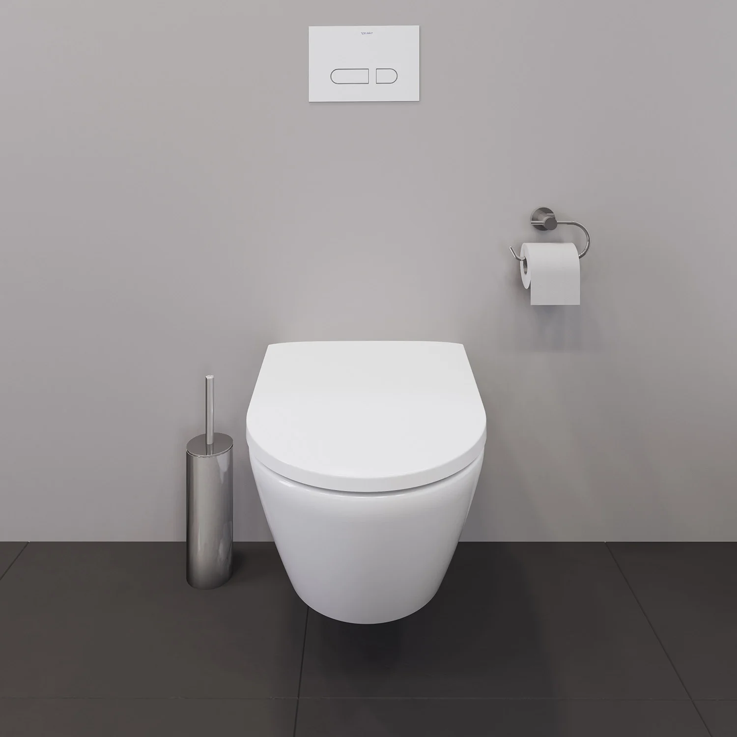 Duravit D-Neo Wand-WC Rimless, Tiefspüler Bild 3