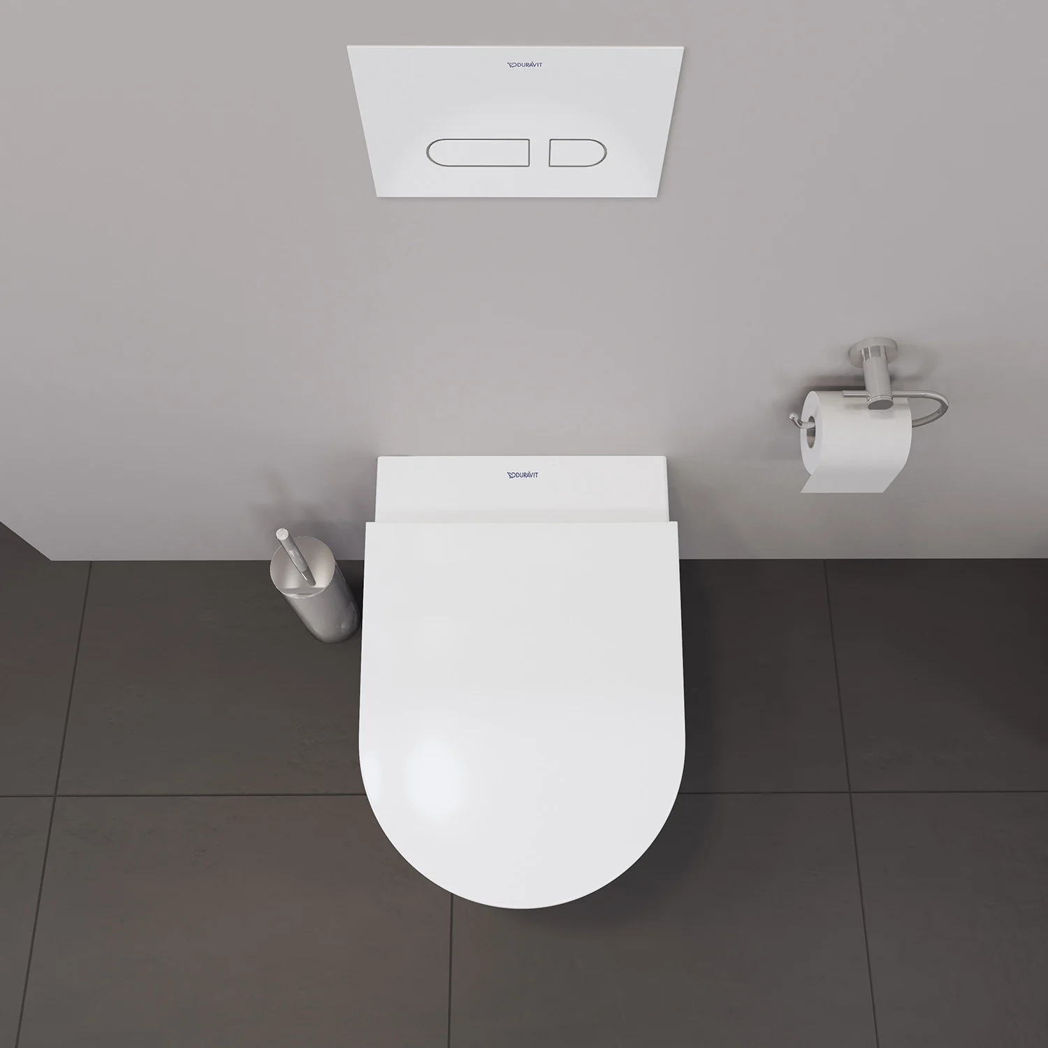 Duravit D-Neo Wand-WC Rimless, Tiefspüler Bild 6