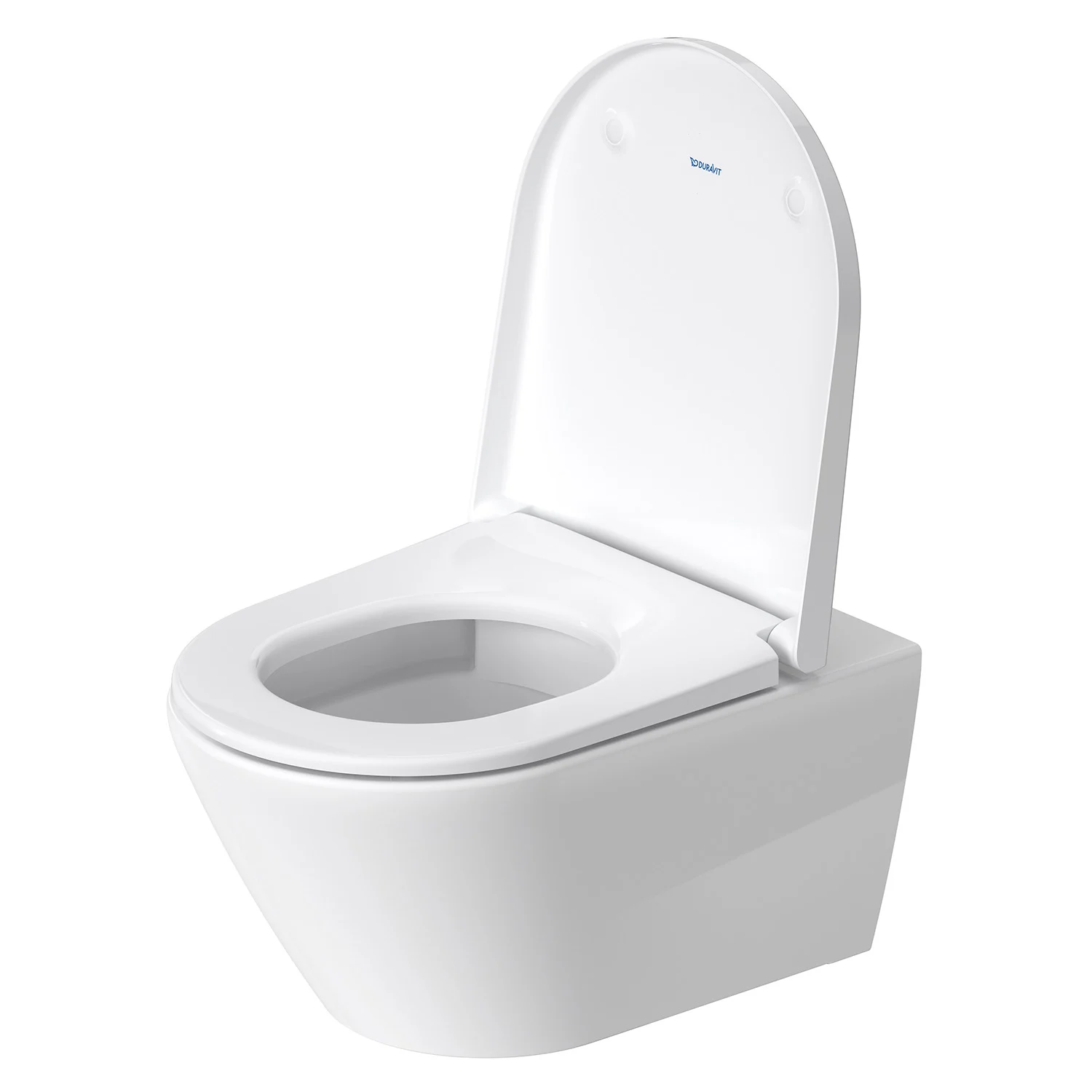 Duravit D-Neo Wand-WC Rimless, Tiefspüler, mit Durafix Bild 11