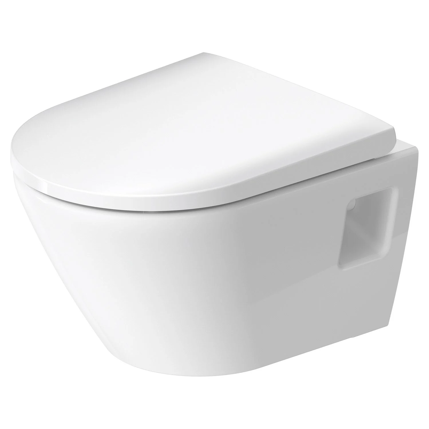 Duravit D-Neo Wand-WC-Set Rimless, Compact-Tiefspüler Bild 2