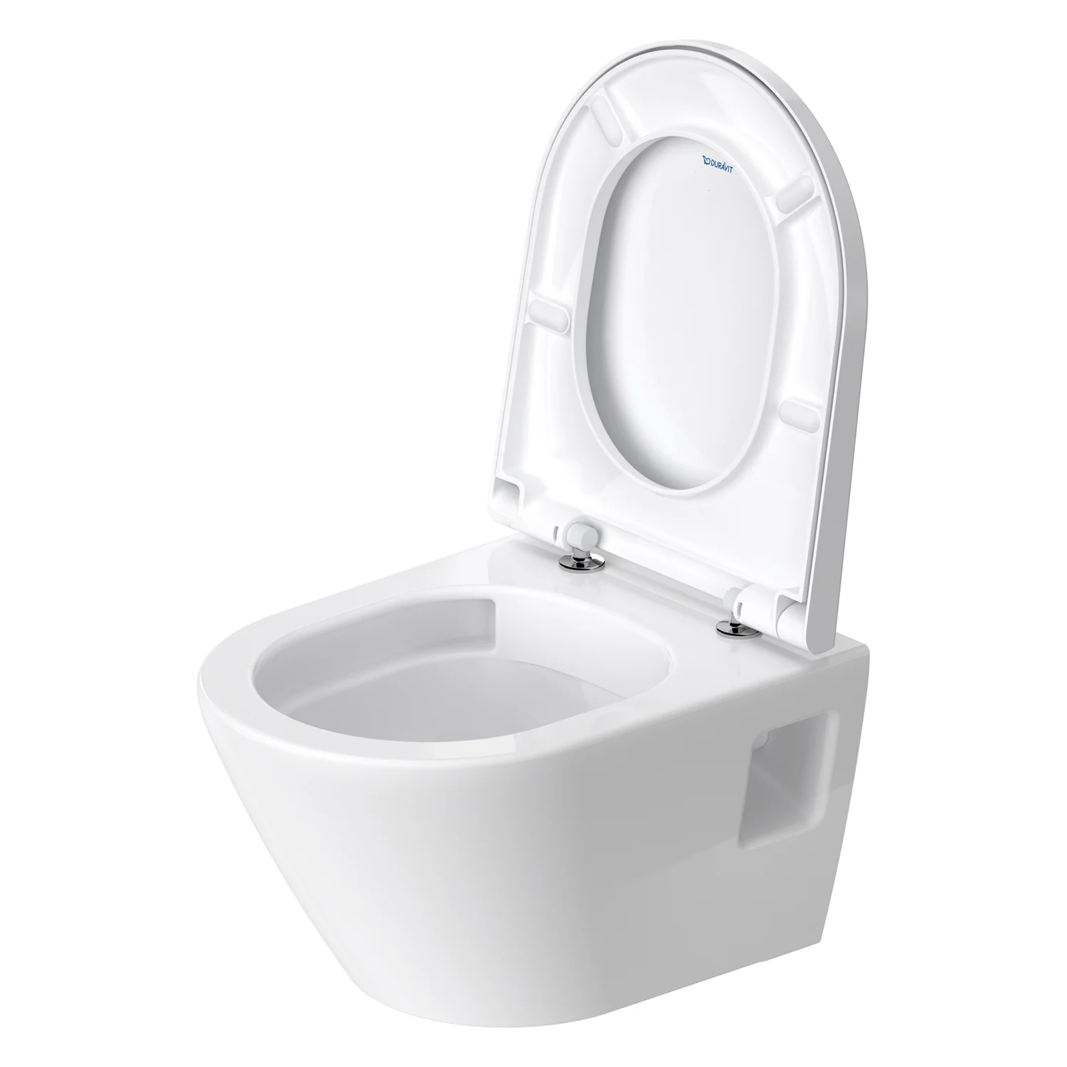 Duravit D-Neo Wand-WC-Set Rimless, Compact-Tiefspüler Bild 4