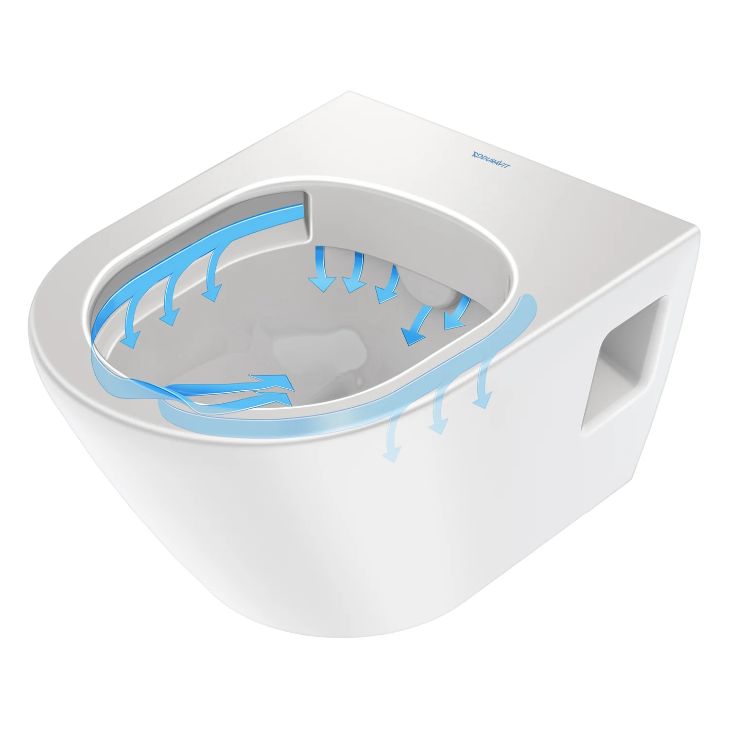 Duravit D-Neo Wand-WC-Set Rimless, Compact-Tiefspüler Bild 12