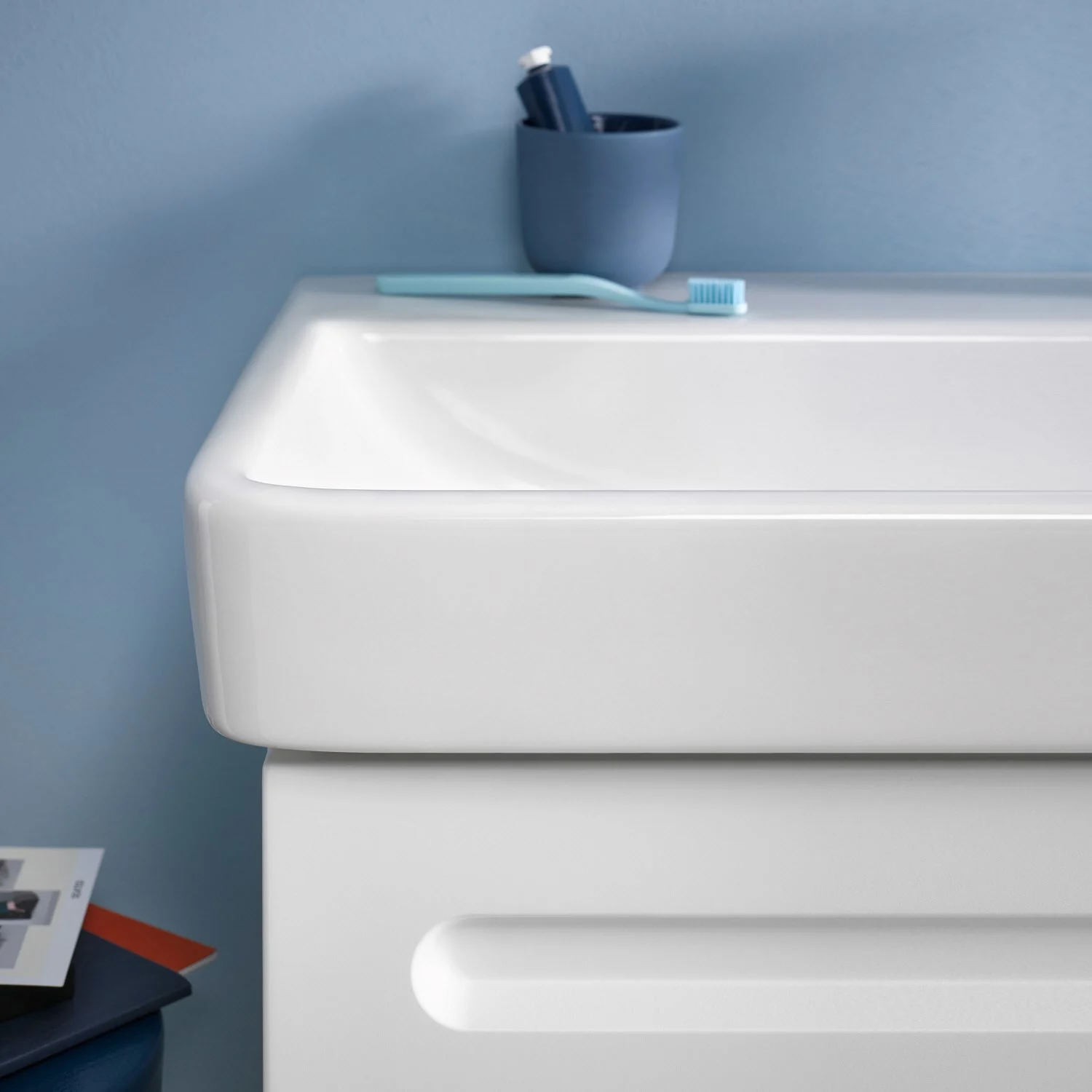 Duravit No. 1 Möbelwaschtisch 55 cm, mit 1 Hahnloch und Überlauf Bild 6