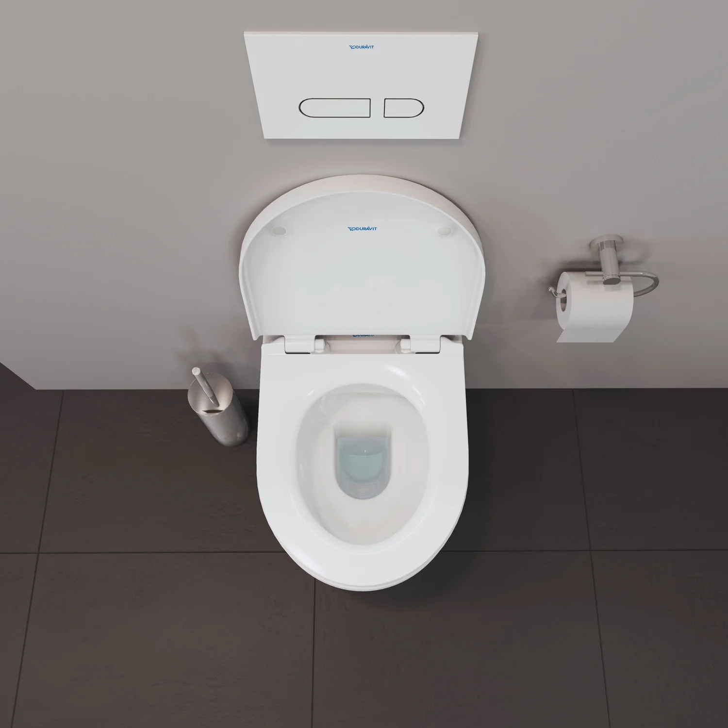 Toaleta ścienna z cichym zamykaniem z góry, Duravit