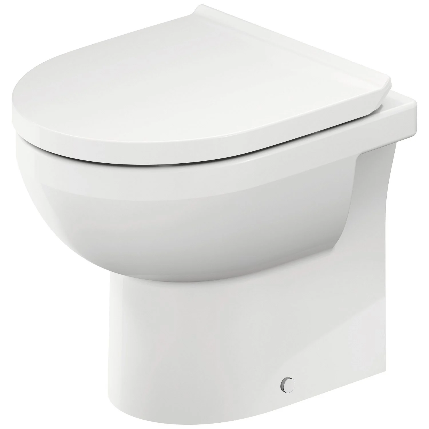 Duravit No. 1 Stand-WC Rimless, Abgang waagerecht Bild 2