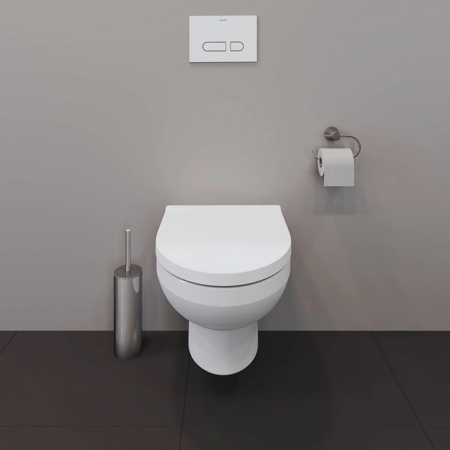 Duravit No. 1 Wand-WC Compact, Rimless Bild 8