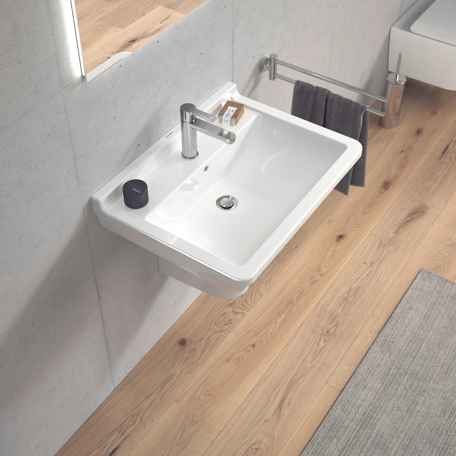 Duravit Starck 3 Waschtisch 65 cm mit 1 Hahnloch Bild 9
