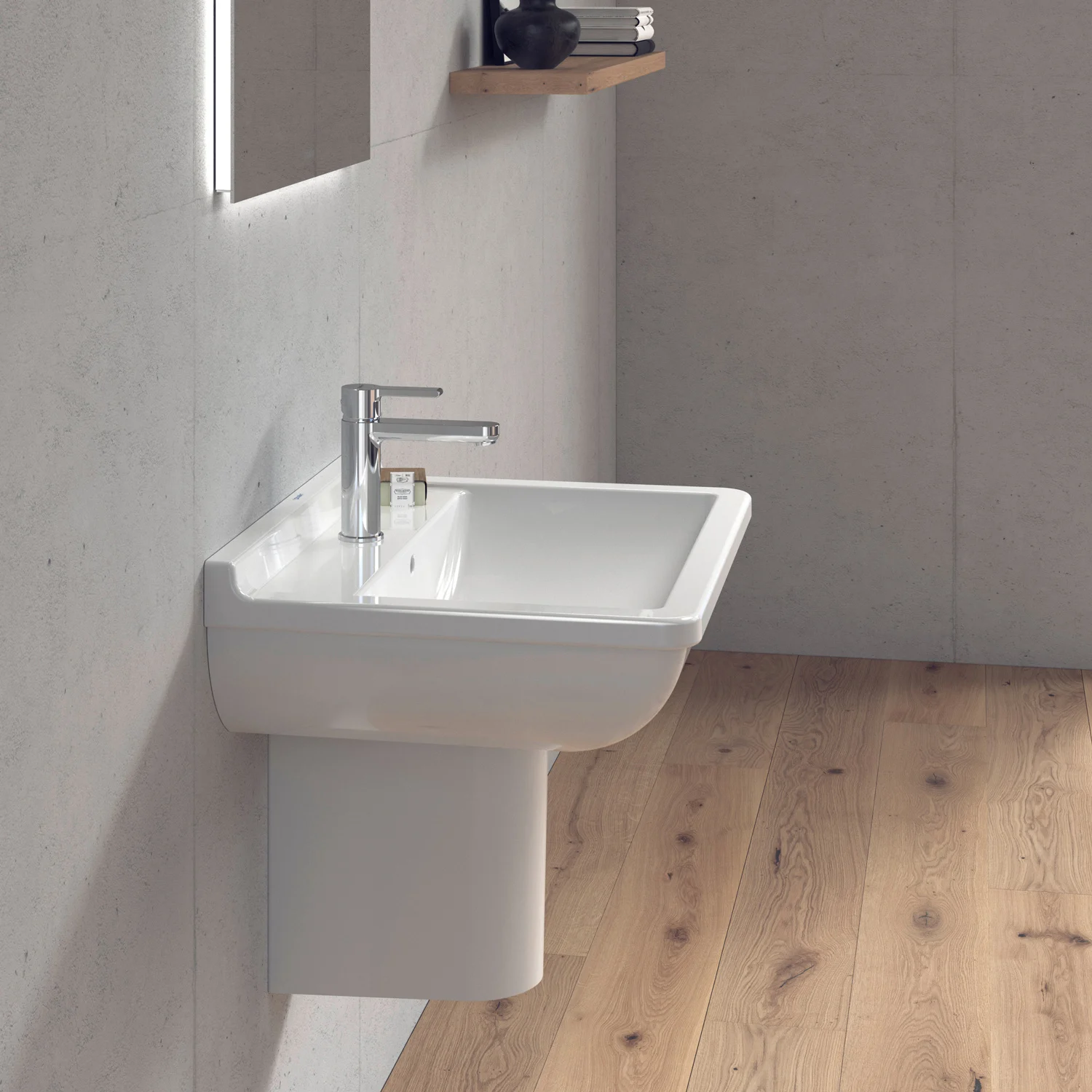 Duravit Starck 3 Waschtisch 65 cm mit 1 Hahnloch Bild 8