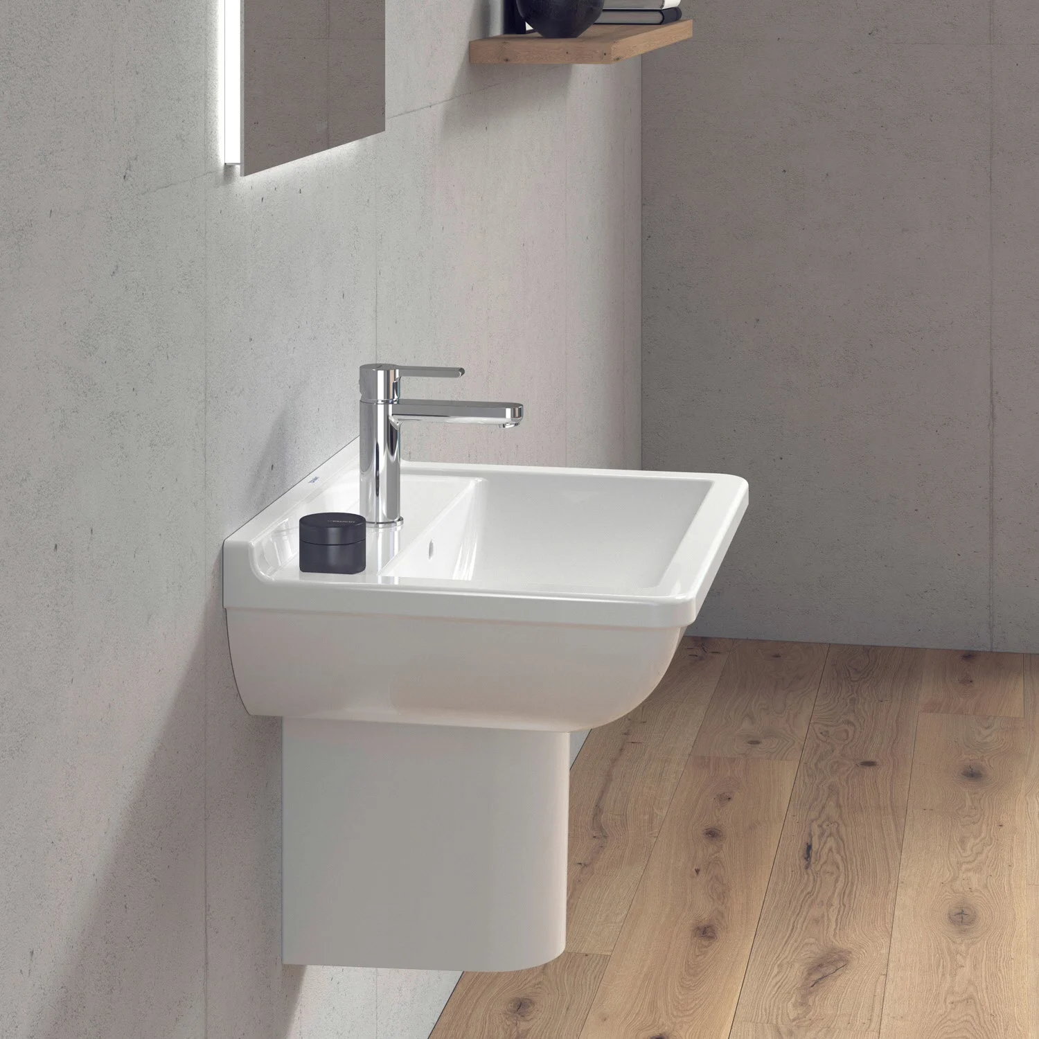 Duravit Starck 3 Waschtisch 60 cm mit 1 Hahnloch Bild 8