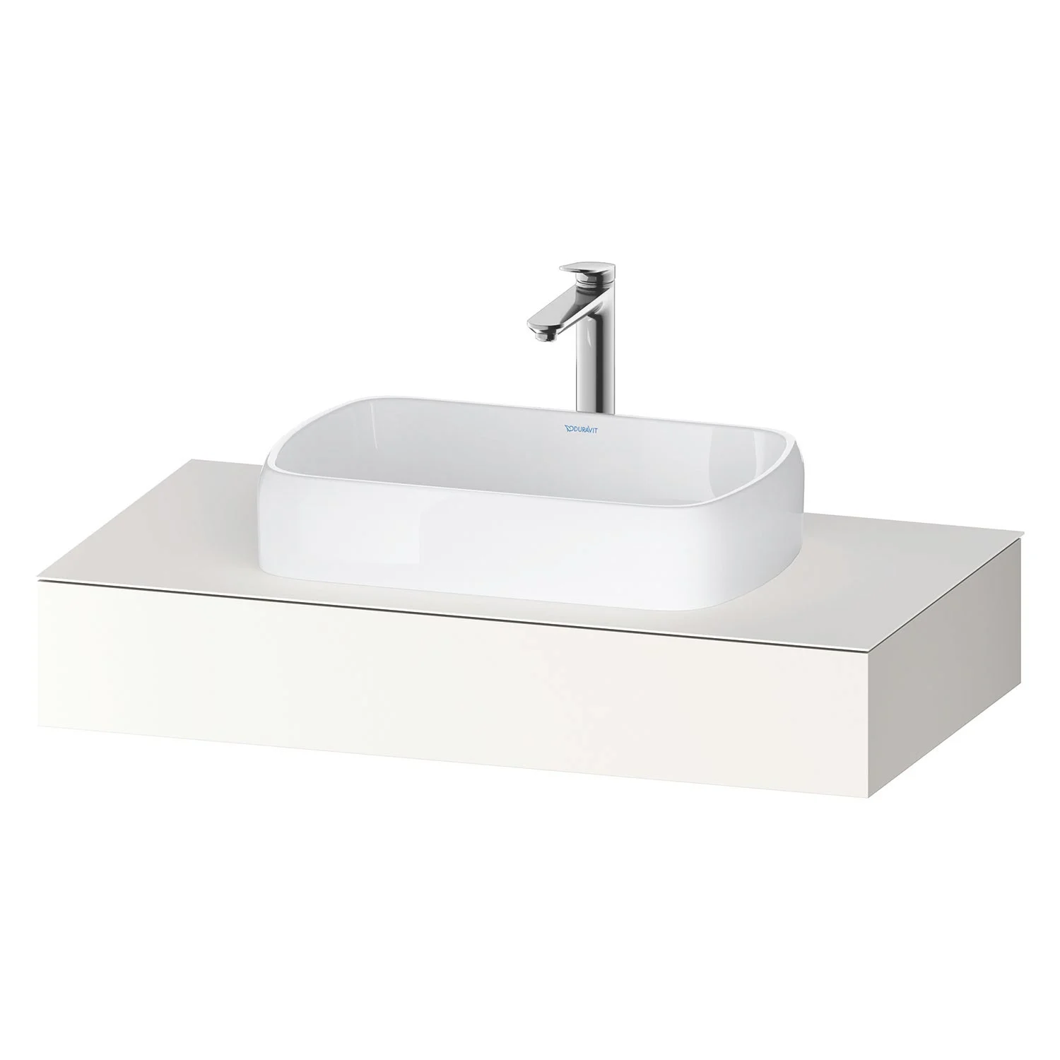 Duravit Qatego Konsolen mit Ausschnitt mittig 100 x 55 cm