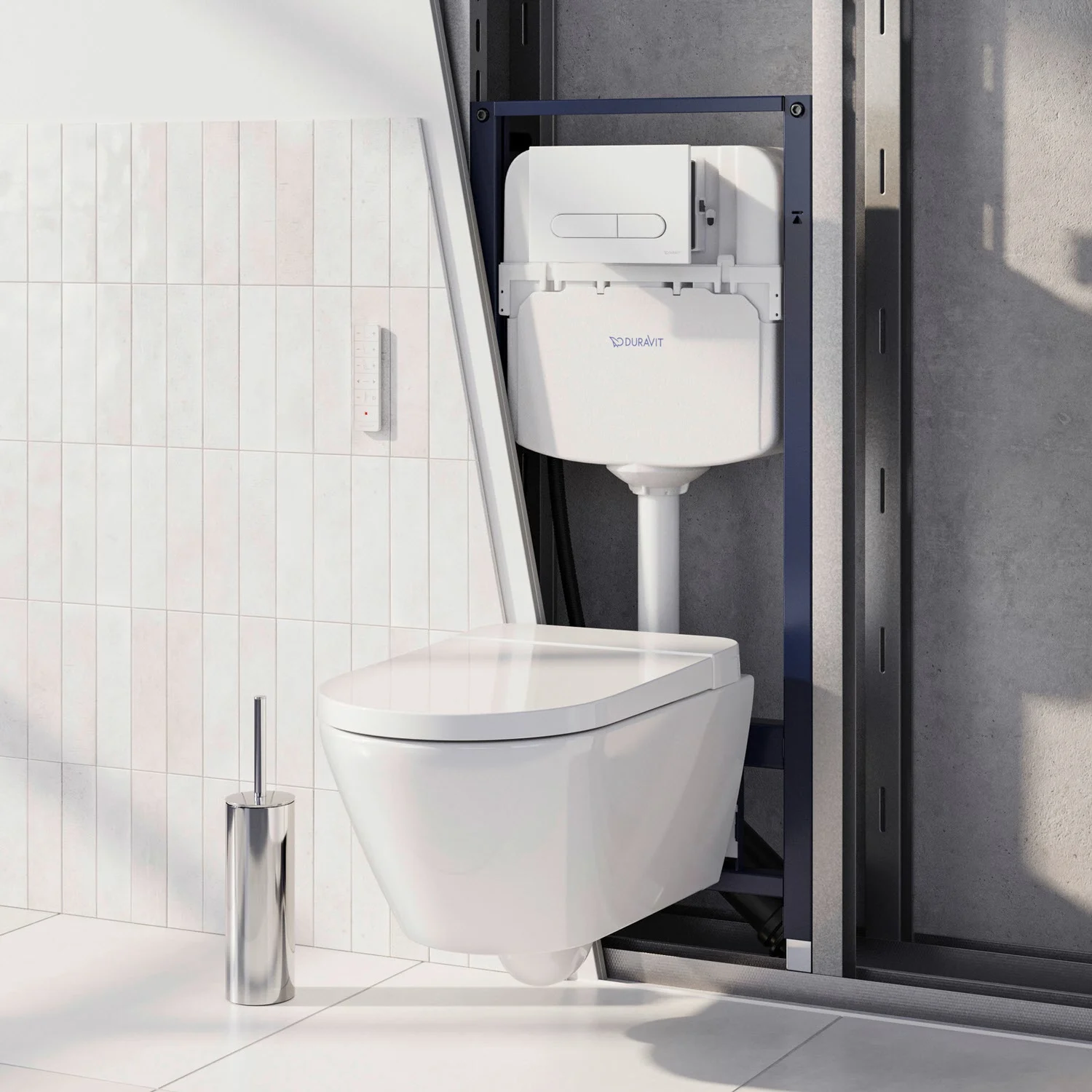 Duravit SensoWash D-Neo Kompakt Dusch-WC Komplett-Set