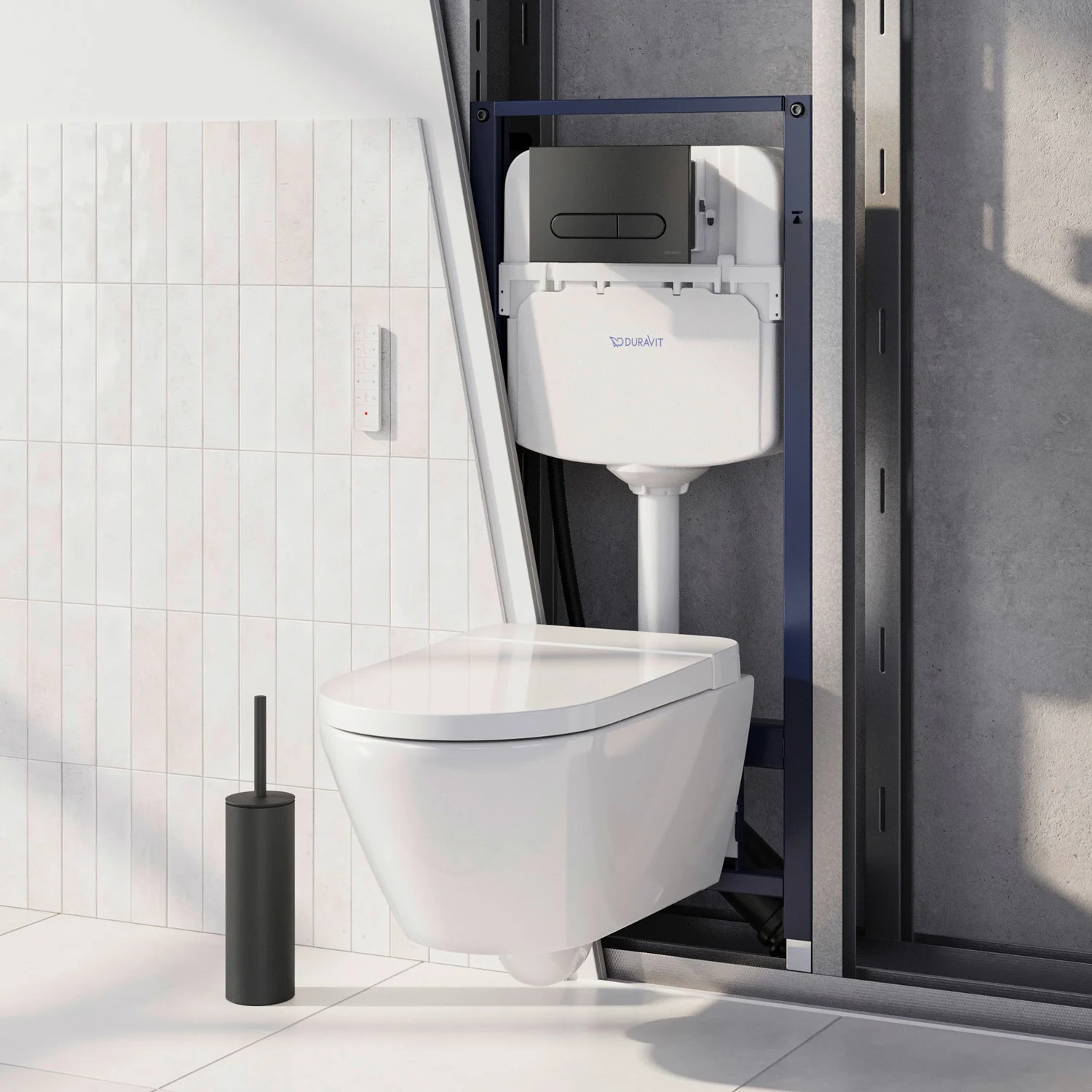 Duravit SensoWash D-Neo Kompakt Dusch-WC Komplett-Set