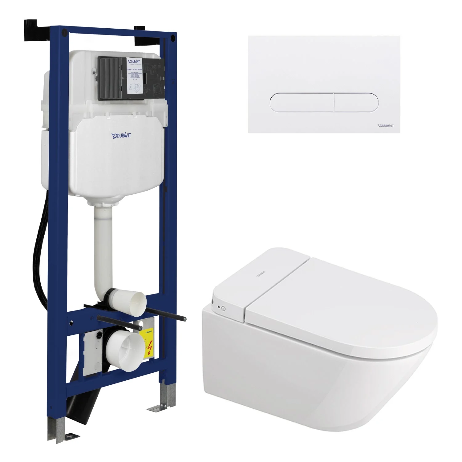 Duravit SensoWash D-Neo Kompakt Dusch-WC Komplett-Set Bild 2