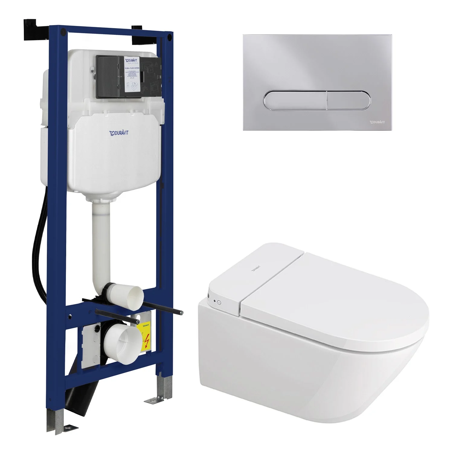 Duravit SensoWash D-Neo Kompakt Dusch-WC Komplett-Set Bild 2