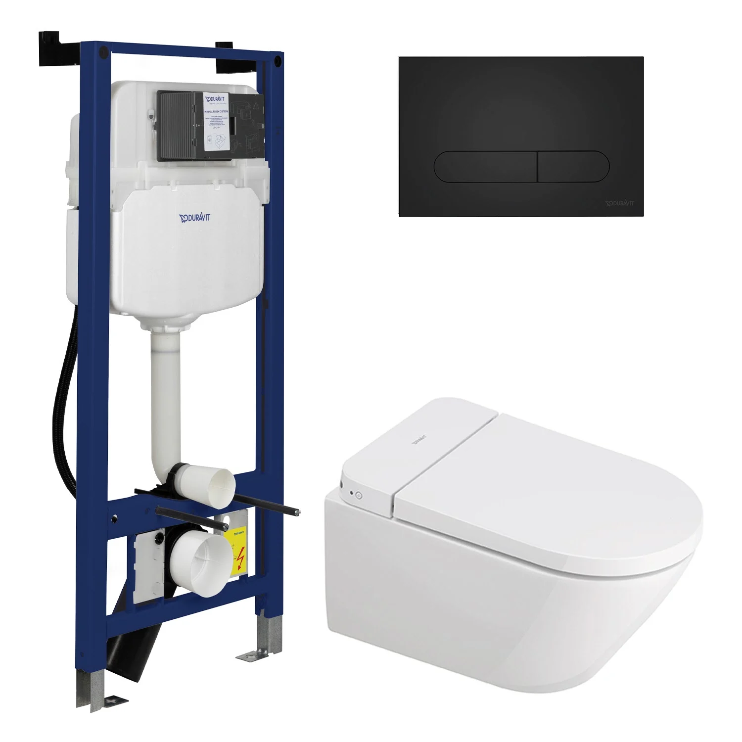 Duravit SensoWash D-Neo Kompakt Dusch-WC Komplett-Set Bild 2