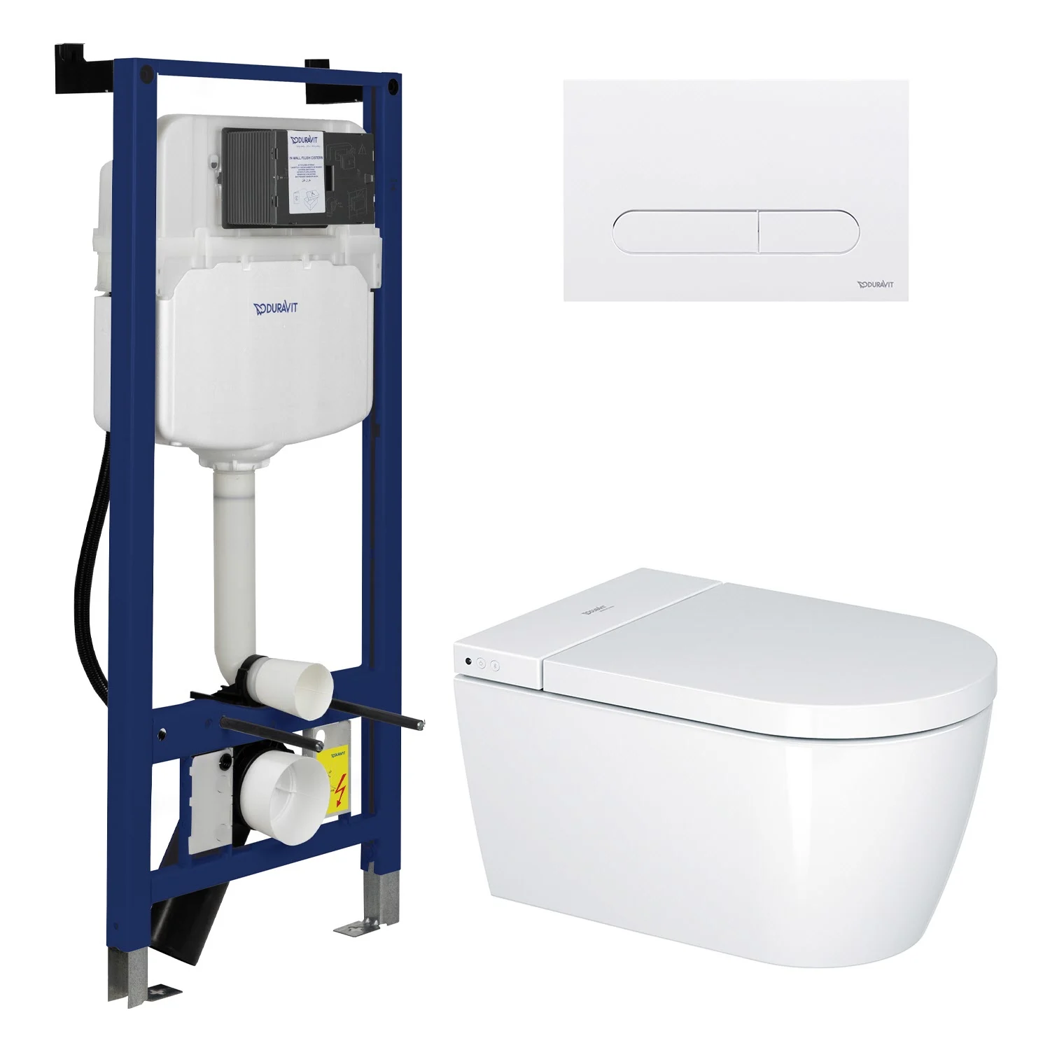 Duravit SensoWash Starck f Lite Kompact Dusch-WC Komplett-Set Bild 2