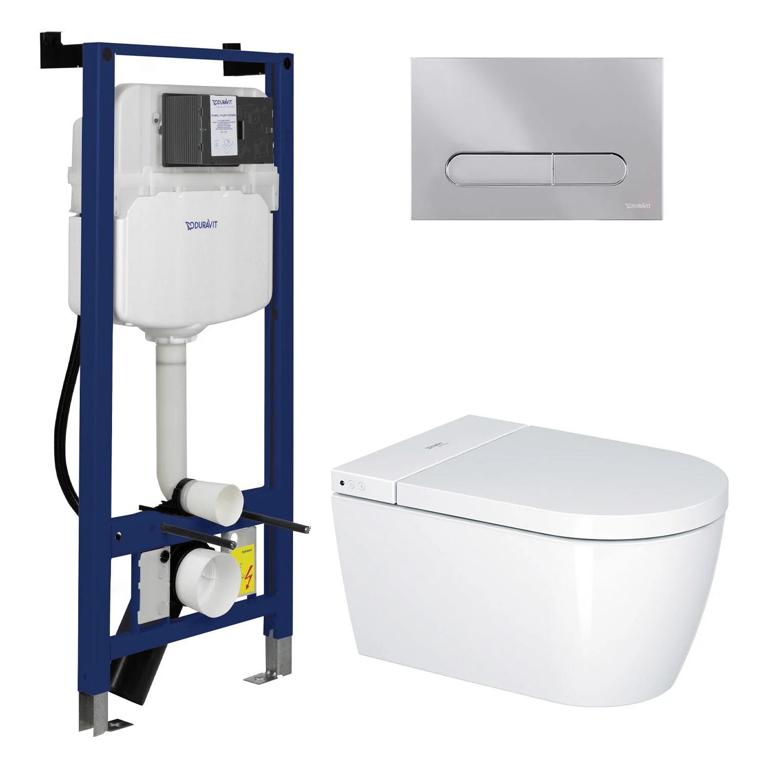 Duravit SensoWash Starck f Lite Kompact Dusch-WC Komplett-Set Bild 2