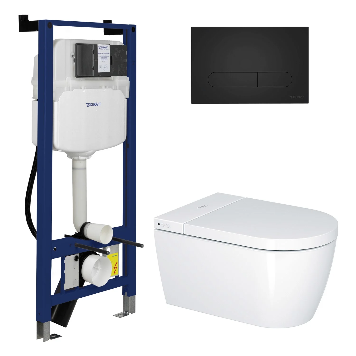 Duravit SensoWash Starck f Lite Kompact Dusch-WC Komplett-Set Bild 2