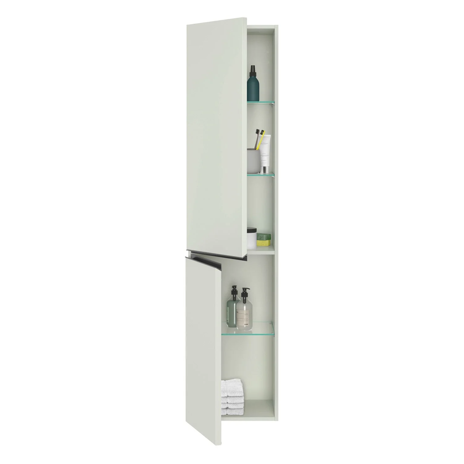 Duravit Sivida Hochschrank 40 x 177 cm mit 2 Türen, Anschlag links Bild 2