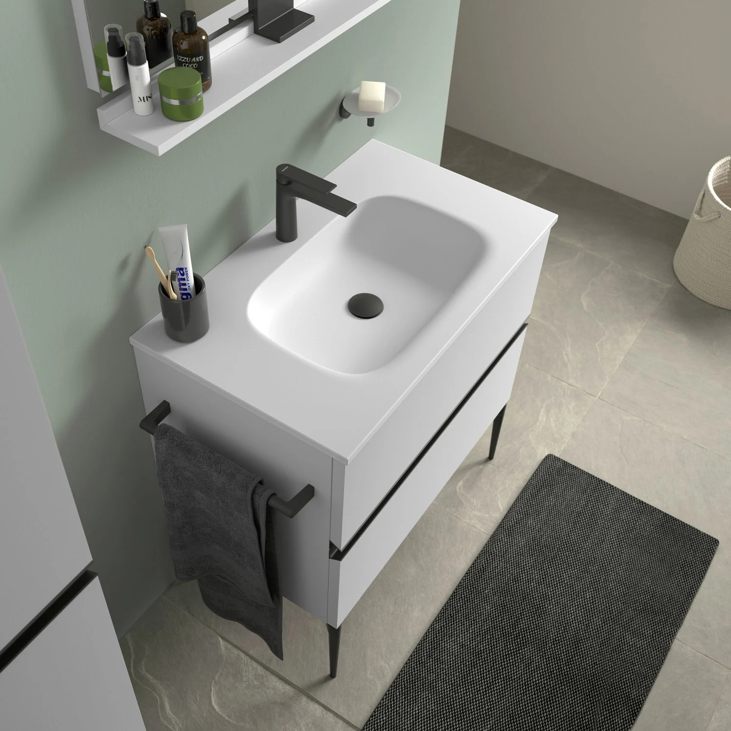 Duravit Sivida Handtuchhalter 35,5 cm Bild 9