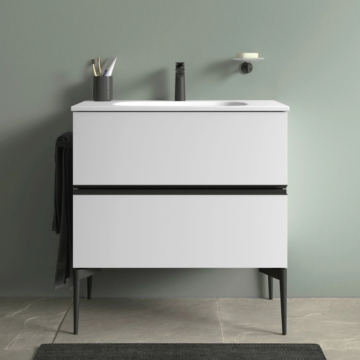 Duravit Sivida Sockelfuß 4er Set für WTU bodenstehend Bild 6