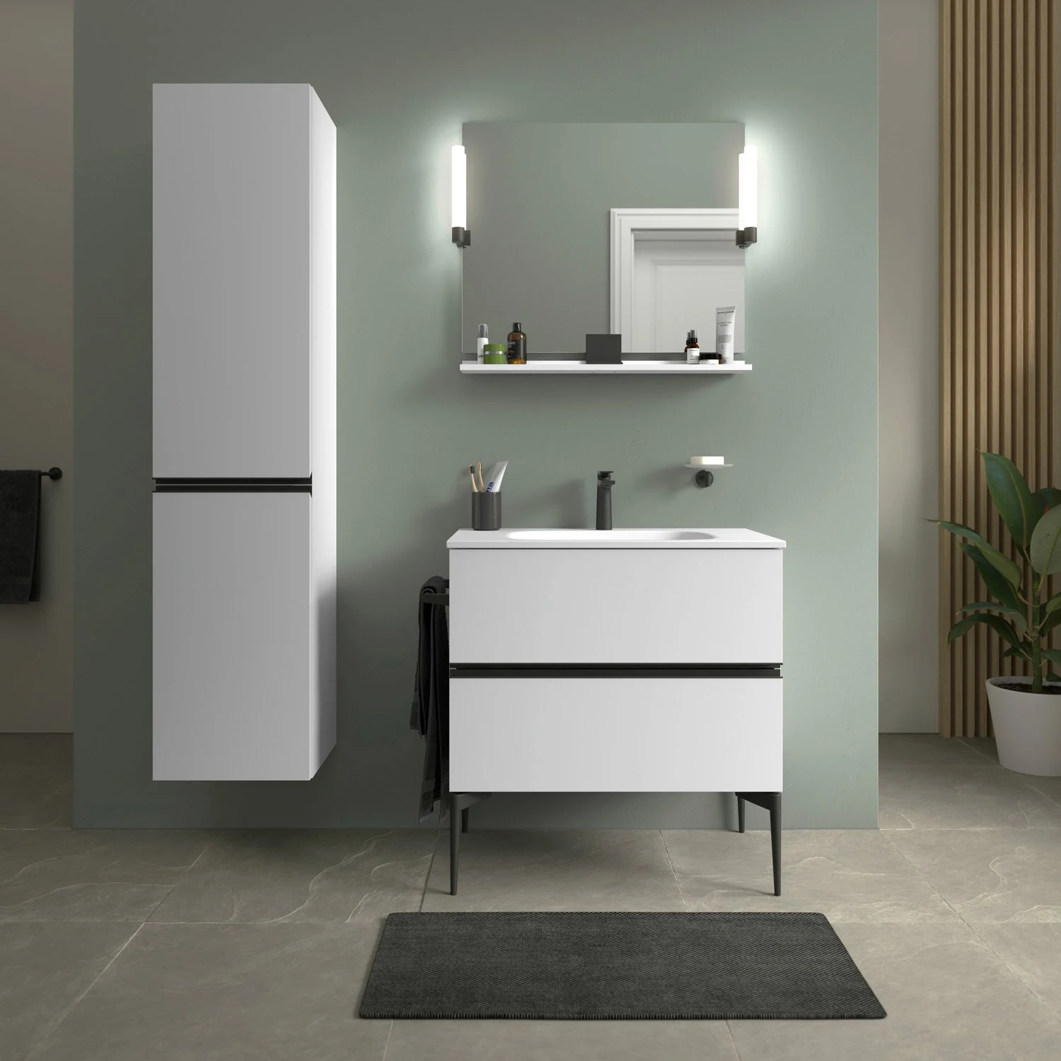 Duravit Sivida Sockelfuß 4er Set für WTU bodenstehend Bild 8