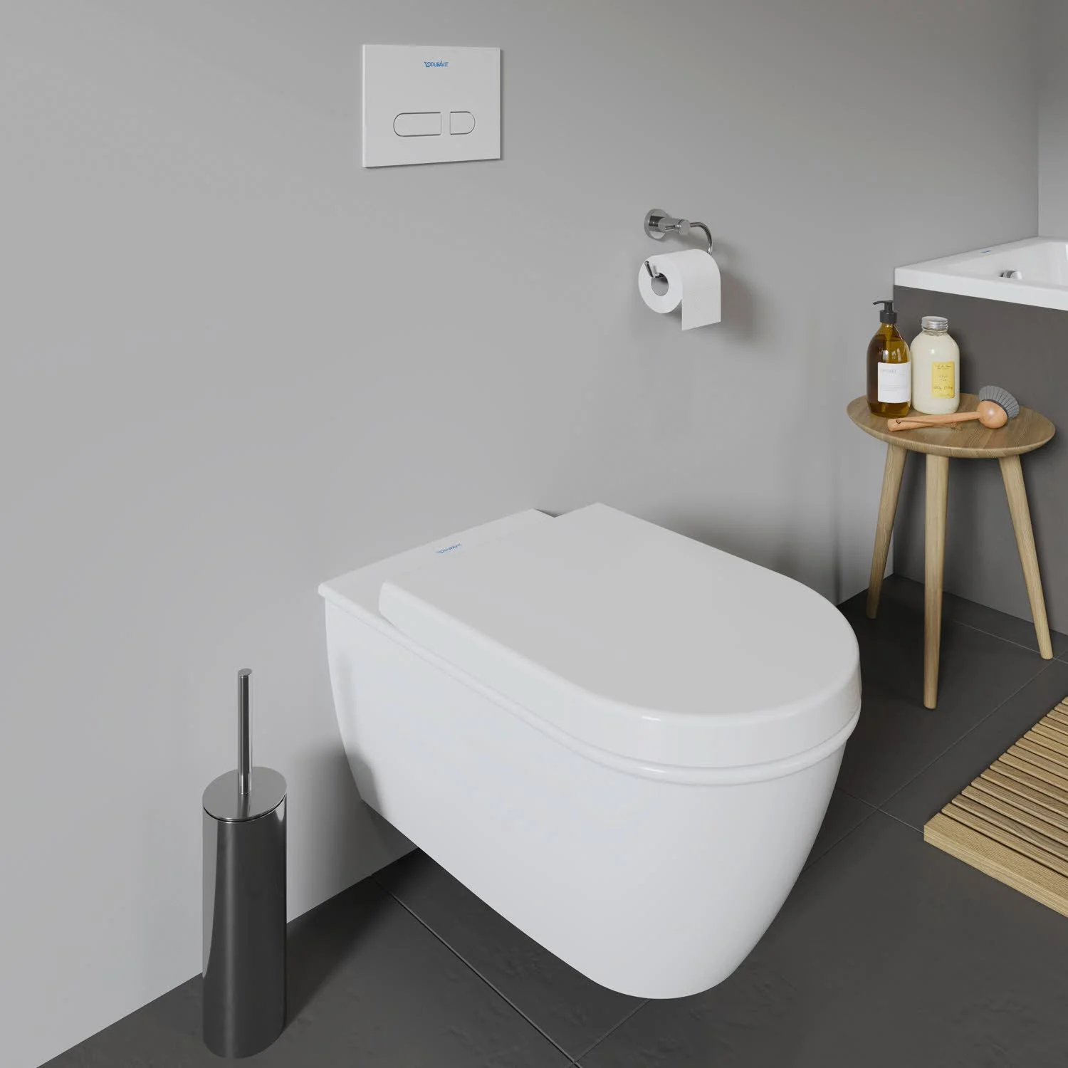 Toaleta z siedziskiem soft-close w łazience, Duravit